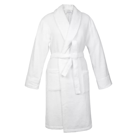 Hotelier Other - NWT Luxurious White Cotton Bathrobe L/XL